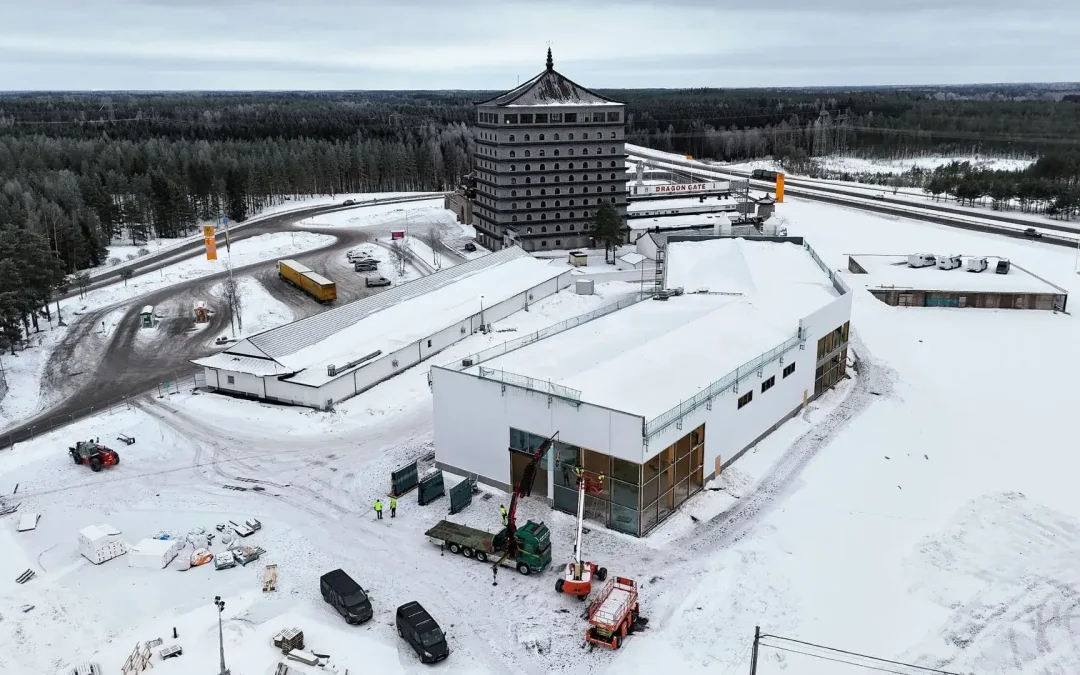 Lindborg is constructing a new facility for Alsike Maskin next to Dragon Gate